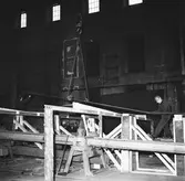 Tankbåt nyb. 295 uppläggning på bädden