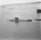 Ubåten Gripen från kran nr 14
