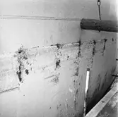 M/s Cygnus i oscarsdockan plåtskador