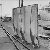 M/s Cygnus skadade plåtar