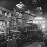 Tankbåt (nyg. 295) under byggnad