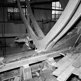 Träminsvepare under byggnad