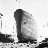 Tankbåten (nr 357) sjösättning