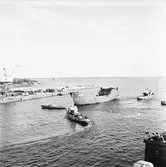 Tankbåten (nr 357) sjösättning