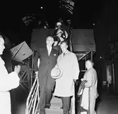 Tankbåten (nr 357) sjösättning o middag