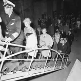 Tankbåten (nr 357) sjösättning o middag