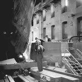 Tankbåten (nr 357) sjösättning o middag