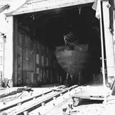 Tankbåten (nr 357) sjösättning o middag