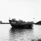 Svartlöga M 48 sjösättning