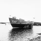 Svartlöga M 49 sjösättning