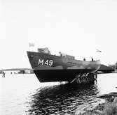 Svartlöga M 49 sjösättning