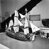 Fartygskepp fotograferat på museét