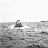 Bogserbåten passopp till sjöss