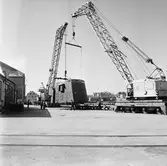 Lyft av däckhus till T 124