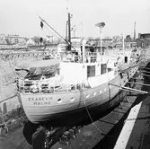 M/s skånevik av Malmö i docka 1