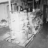 Älvsnabben maskinrum