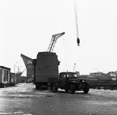 Lyft av däckhus till T 121