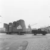 Lyft av däckhus till T 121