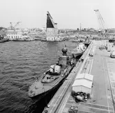 Torpedbåtar vid verkstadspiren