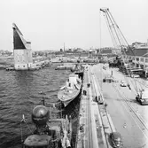 Torpedbåtar vid verkstadspiren