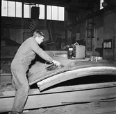 Plåt o svetsverkstan arbetsbilder