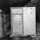 Lyft av T 124 i docka 1