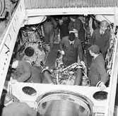 Lyft av motor från maskinrum på T 126