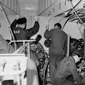 Lyft av motor från kaj till maskinrum T 126