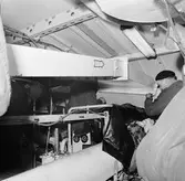 Lyft av motor från kaj till maskinrum T 126