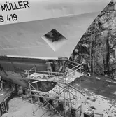 Östtyskt båt i Polhemsdockan 