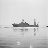 Östtyskt båt avgång från varvet