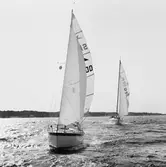 Segelbåten Viggen och L 32 till sjöss 