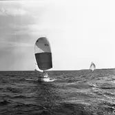 Segelbåten Viggen och L 32 till sjöss 