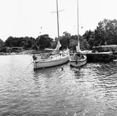 Segelbåten Viggen och L 32 till sjöss