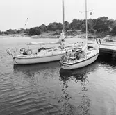 Segelbåten Viggen och L 32 till sjöss