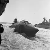 Sjösättning av ubåten sjöhästen 