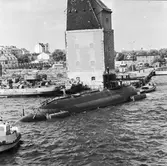 Sjösättning av ubåten sjöhästen 