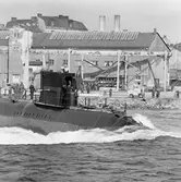 Sjösättning av ubåten sjöhästen 