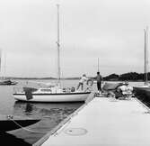 Viggen vid bryggan på Dragsö