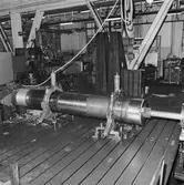 Arbetsstycke i Arborrverket i maskinverkstan