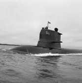 Ubåten Sjöbjörnen provtur