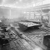 Förstäv i plåtverkstan