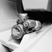 Segelbåten Viggen utrymme till motor