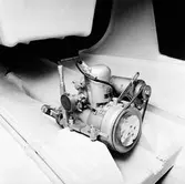 Segelbåten Viggen utrymme till motor