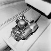 Segelbåten Viggen utrymme till motor