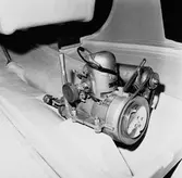 Segelbåten Viggen utrymme till motor