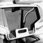 Motor ombord på segelbåten Viggen