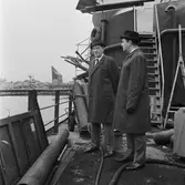 V.D Bergelin och V.D Söderman ombord petrotank