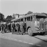 Varvets driftvärn för avresa till Stockholm