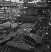 Roder och akterstävar i plåt och svetsverkstan